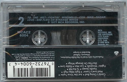 Golden Earring Live Cassette re-release MCAC2-6004 USA 1992